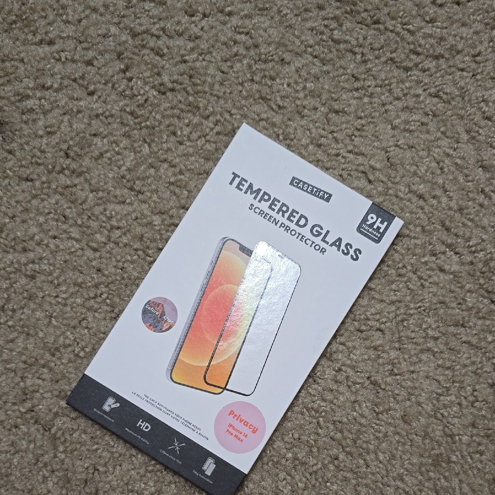 👽CaseTify Tempered Glass Screen Protector - Privacy